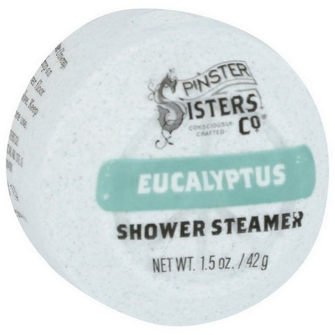 Spinster Sisters Co, Shower Steamer Eucalyptus, 1.5 Oz (Case Of 6)