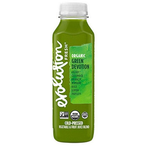 Evolution Fresh, Organic Cold Pressed Green Devotion Juice, 15.2 Oz (Case Of 6)
