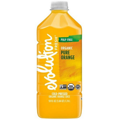 Evolution Fresh, Organic Cold Pressed Orange Juice, 59 Oz (Case Of 4)
