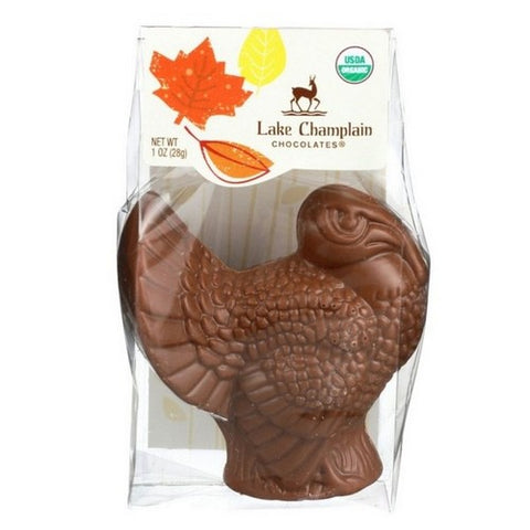 Lake Champlain, Organic Milk Chocolate Turkey, 1 Oz (Case Of 15)