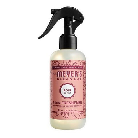 Mrs. Meyer's, Room Freshener Rose, 8 Oz (Case Of 6)