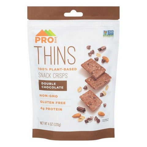 Probar, Thins Double Chocolate Snack Crisps, 4 Oz (Case Of 6)