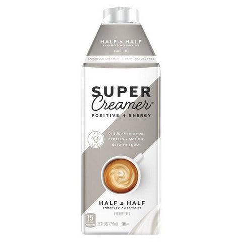 Kitu, Super Creamer With MCT Oil Unsweetened Half And Half, 25.4 Oz (Case Of 6)