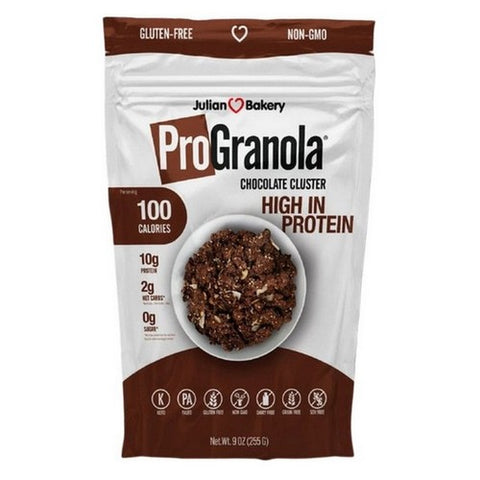 Julian Bakery, Pro Granola Chocolate Cluster, 9 Oz (Case Of 6)