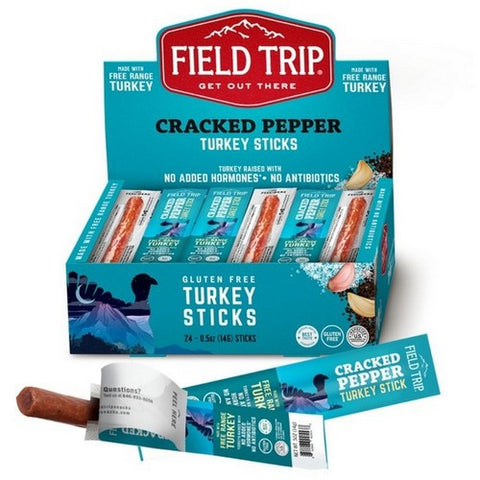 Field Trip, Field Cracked Pepper Turkey Stock, 0.5 Oz (Case Of 24)