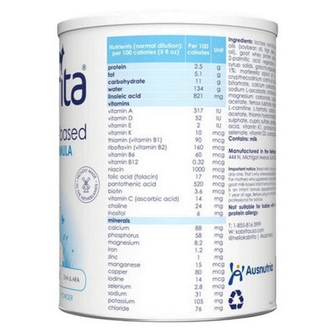 Kabrita, Goat Milk-Based Infant Formula With Iron 0-12 Months, 28 Oz (Case Of 6)