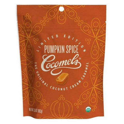 Cocomels, Caramel Coconut Cream Pumpkin Spice, 3.5 Oz (Case Of 6)