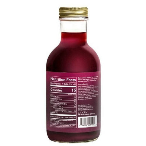 Goldthread, Plant Based Tonic Elderberry Tonic Defense, 10.5 Oz (Case Of 12)