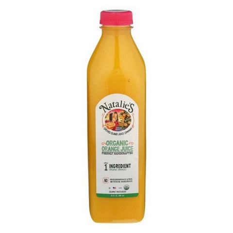 Natalie's Orchid Island, Orange Juice, 32 Oz (Case Of 6)