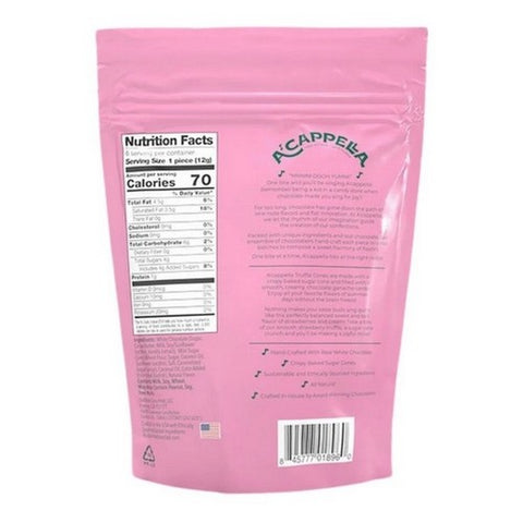 Acappella, Strawberry Truffle Cones, 2.54 Oz (Case Of 6)