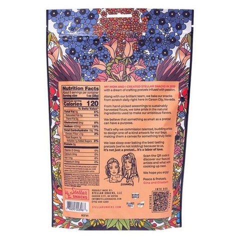 Stellar Snacks, Maui Monk Pretzel Braids, 5 Oz (Case Of 6)