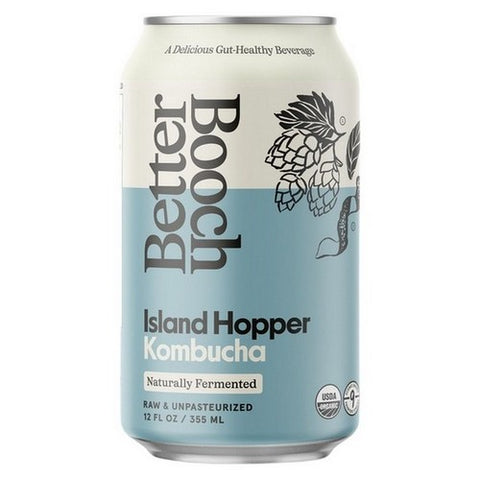 Better Booch, Island Hopper Kombucha, 12 Oz (Case Of 12)