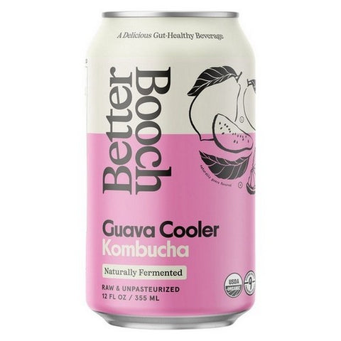 Better Booch, Guava Cooler Kombucha, 12 Oz (Case Of 12)
