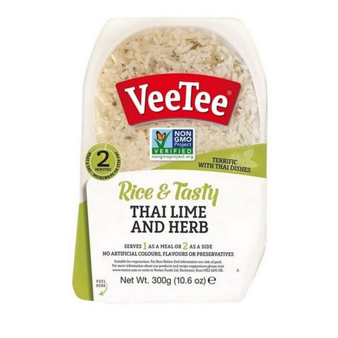 Veetee, Rice And Tasty Thai Lime And Herb, 10.6 Oz (Case Of 6)