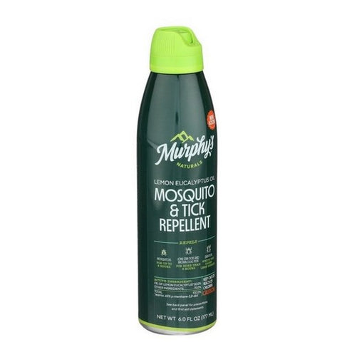 Murphys Naturals, Mosquito And Tick Repellent Lemon Eucalyptus Oil, 6 Oz (Case Of 6)