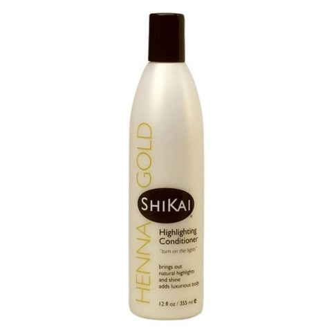 Shikai, Conditioner HG Highlighting, HENNA GOLD , 12 OZ