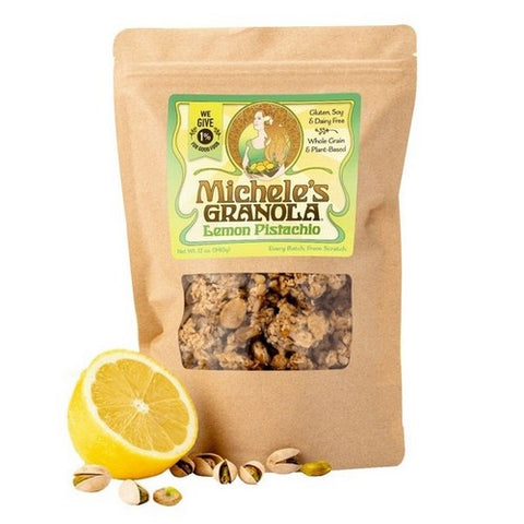 Micheles Granola, Lemon Pistachio Granola, 12 Oz (Case Of 6)