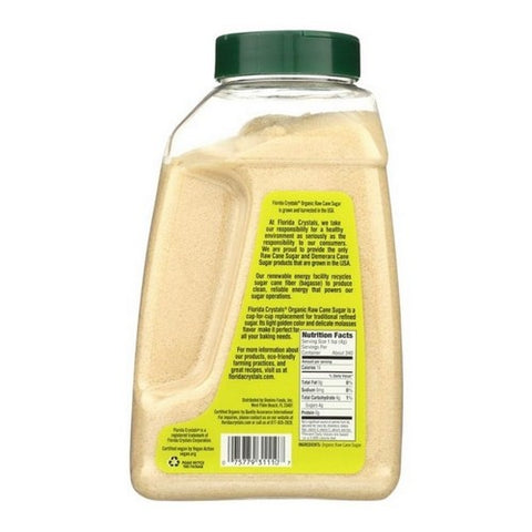 Florida Crystals, Organic Cane Sugar, 48 Oz (Case Of 6)