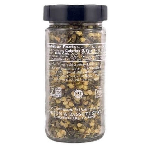 Morton & Bassett, Seasoning Jalapeno Flakes, 0.9 Oz (Case Of 3)