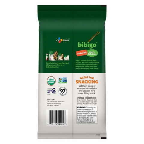 Bibigo, Sea Salt Flavor Seaweed Snacks, 0.35 Oz (Case Of 12)