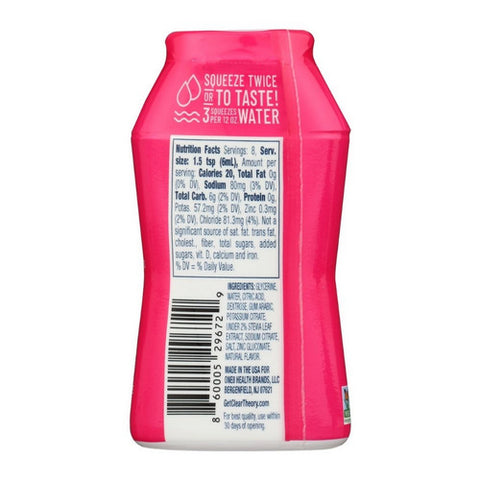 Clear Theory, Water Booster Watermelon Berry, 1.62 Oz (Case Of 12)