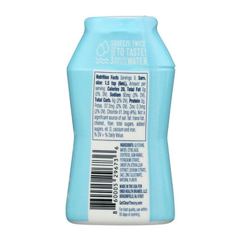 Clear Theory, Water Boost Blue Raspberry, 1.62 Oz (Case Of 12)