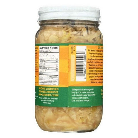 Pickled Planet, Dill E Gent Raw Sauerkraut, 16 Oz (Case Of 6) Pickled Planet