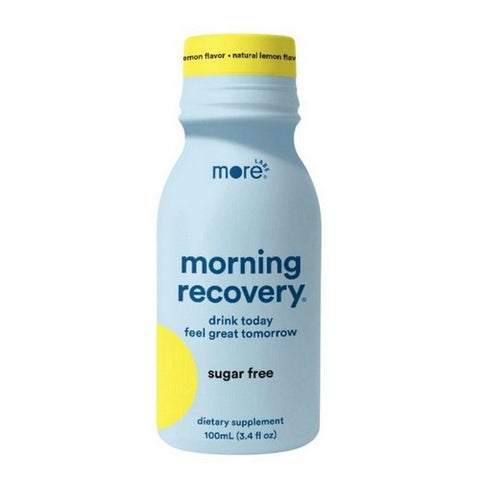 More Labs, Morning Recovery Shot Sugar Free, 3.4 Oz (Case Of 12)