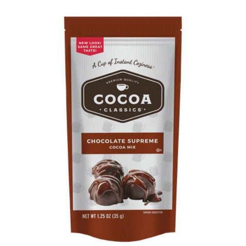 Cocoa Classics, Chocolate Supreme Cocoa Mix, 1.25 Oz (Case Of 12)