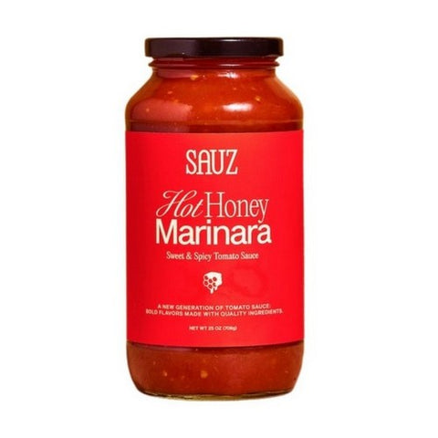 Sauz, Hot Honey Marinara, 25 Oz (Case Of 6)