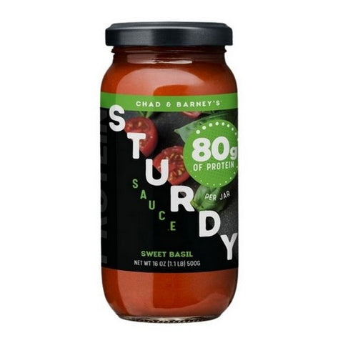 Sturdy Sauce, Sweet Basil Sauce, 16 Oz (Case Of 4)