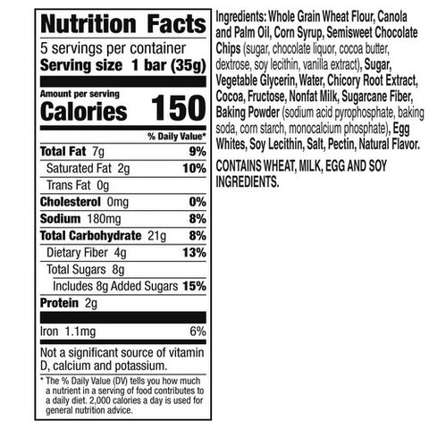 Nature Valley, Soft Baked Muffin Bars Double Chocolate Chip, 6.2 Oz (Case Of 6)