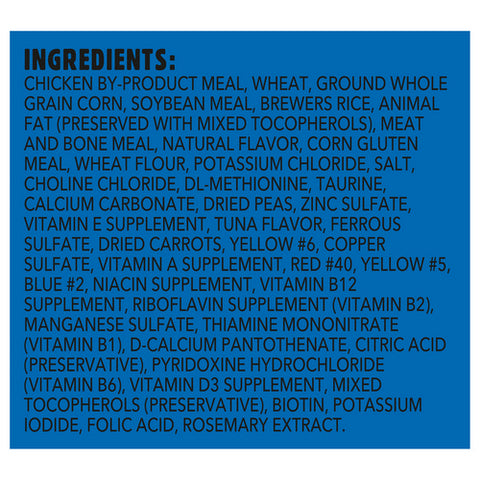 Temptations, Adult Complete Nutrition Tuna And Chicken Flavor Dry Cat Food, 3.15 Lbs (Case Of 4)