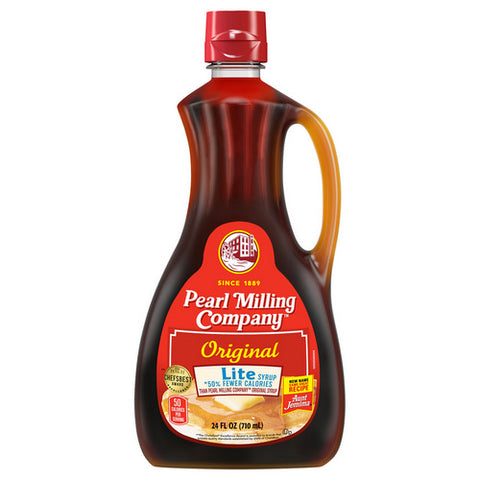 Lite Syrup Original 24 Oz (Case Of 12) by Pearl Milling Company
