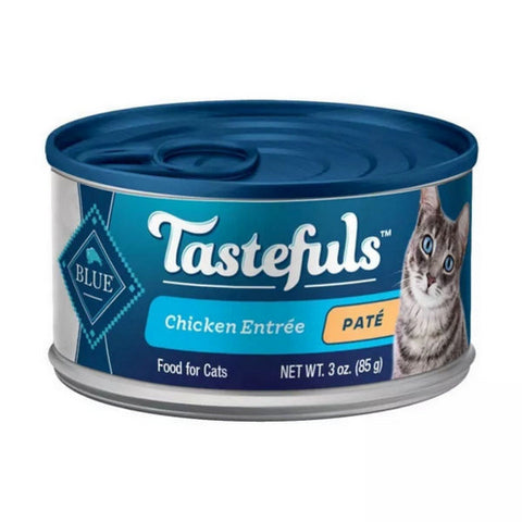 Tasteful Adult Pate Chicken Entree Food For Cats 3 Oz (Case Of 12) by Blue Buffalo