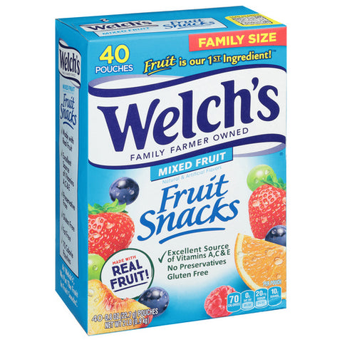 Welch's, Mixed Fruit Snacks Family Size, 32 Oz (Case Of 6)