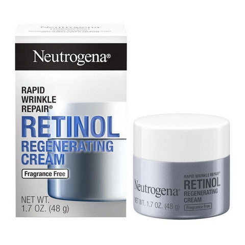 Neutrogena, Rapid Wrinkle Repair Retinol Regenerating Cream, 1.7 Oz (Case Of 3)