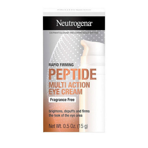 Neutrogena, Rapid Firming Peptide Multi Action Eye Cream, 0.5 Oz (Case Of 3)