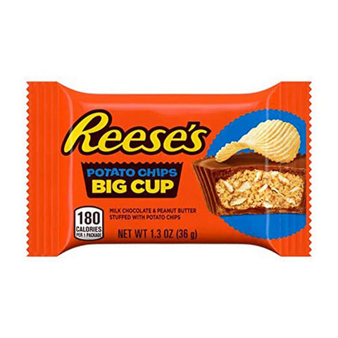 Reese's, Big Cups Candy Gluten Free Pack, 1.3 Oz (Case Of 16)