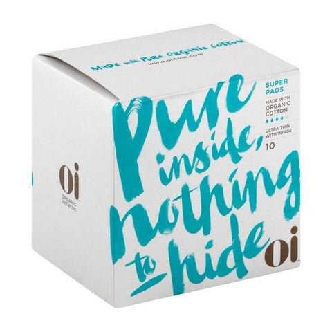 Initiative Organic Cotton Regular Tampon with Cardboard Applicator 10 Count by Organic Initiative (OI)