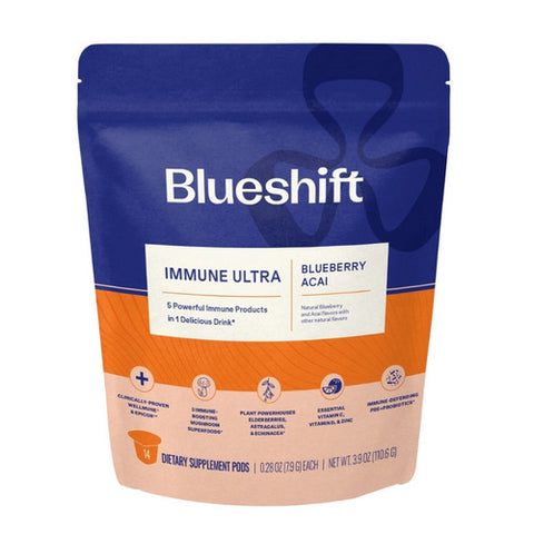 Blueshift Nutrition, Blueshift Immune Support Drink Mix, 3.9 Oz X 14 Count