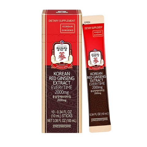 JungKwanJang, Everytime Korean Red Ginseng Extract, 2000 Mg, 3.38 Oz