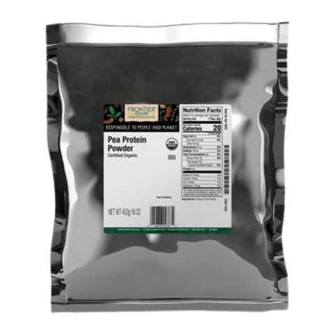 Frontier Coop, Organic Pea Protein Powder, 1 Lb