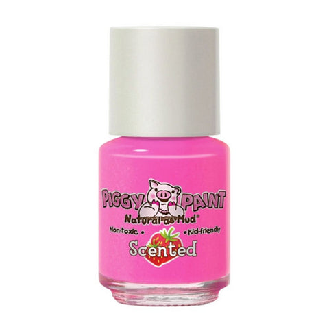 Piggy Paint, Sassy Strawberry Scented Nail Polish, 0.25 Oz