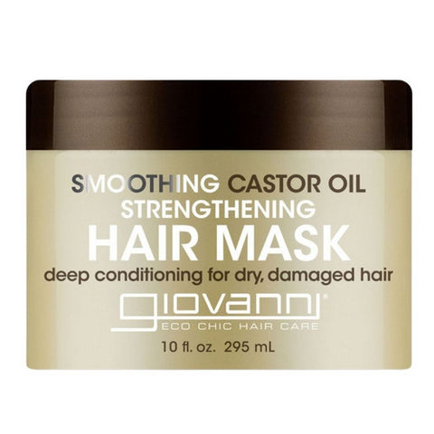 Giovanni Cosmetics, Smoothing Castor Oil Hair Mask, 10 Oz