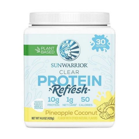 Sunwarrior, Pineapple Coconut Clear Protein Refresh Powder, 14.81 Oz