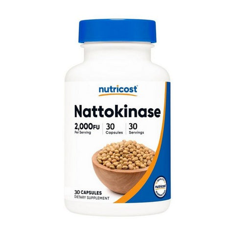 Nutricost, Nattokinase Capsules, 2,000 FU, 30 Count