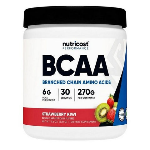 Nutricost, BCAA Powder Strawberry Kiwi, 30 Serving