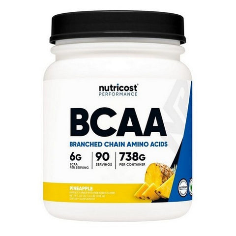 Nutricost, BCAA Powder Pineapple, 90 Servings
