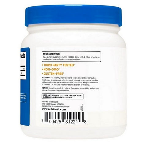 Nutricost, L-Glutamine Powder, 500 Grams